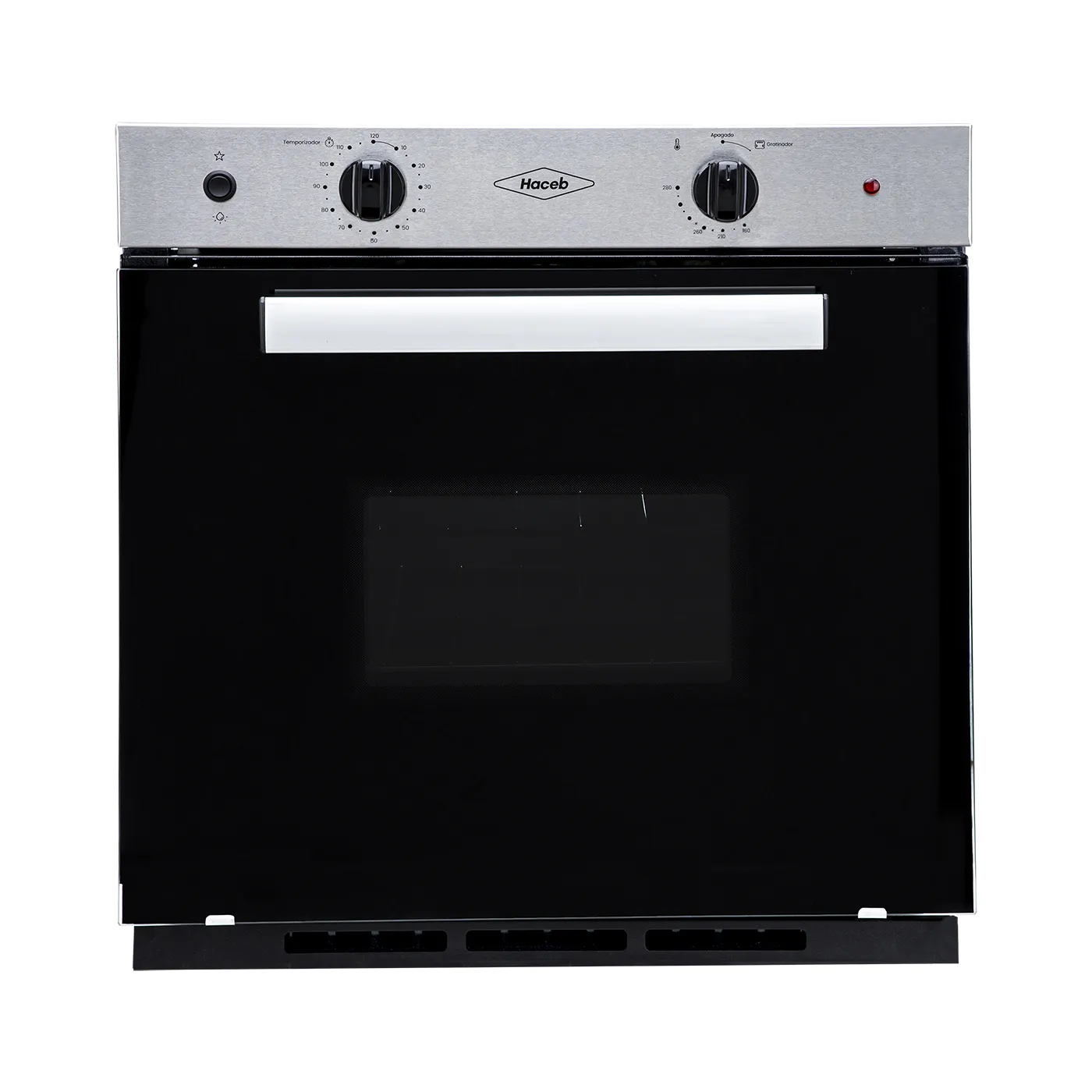 Horno mixto 60 cm PA inox negro gas natural 120V Haceb